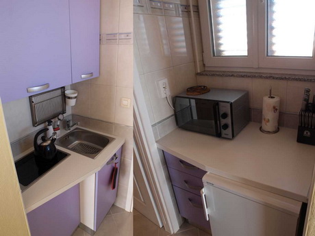 Potpuno opremljena čajna kuhinja – Apartman 1
